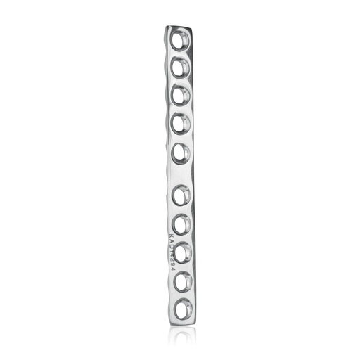 [98187620] Mini-Plättchen selbstspannend, 10-Loch, Länge = 80 mm, für Schrauben mit 2,7 mm Durchmesser