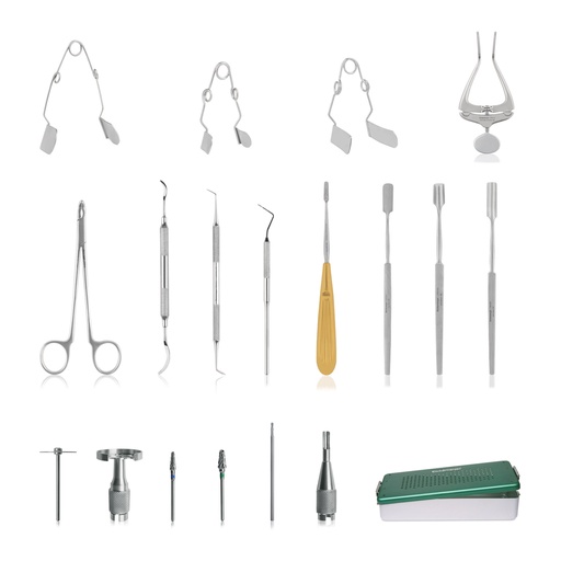 [177341] Nager Dental-Set mit rotierenden Instrumenten 
