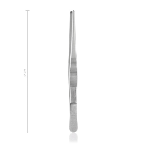 [972114] Pinza de tejido14 cm, 1x2 dientes,