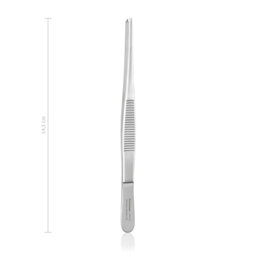 [133214] Pince standard,chir.,14,5cm,1x2 dents