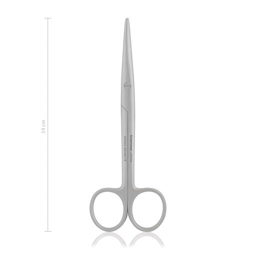 [118914] Dissecting scissors Mayo-Stille, curved, 14 cm, blunt/blunt 