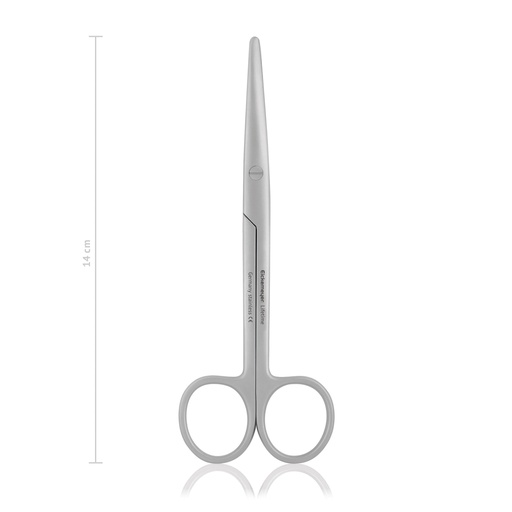 [118814] Dissecting scissors Mayo-Stille, straight, 14 cm, blunt/blunt 