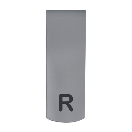 [704022] Marcador para RX de plástico en formaclip, palabras L y R