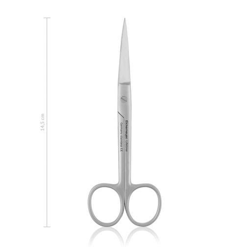 [114514] Ciseaux à chirurgie, 14,5 cm, courbés, pointus