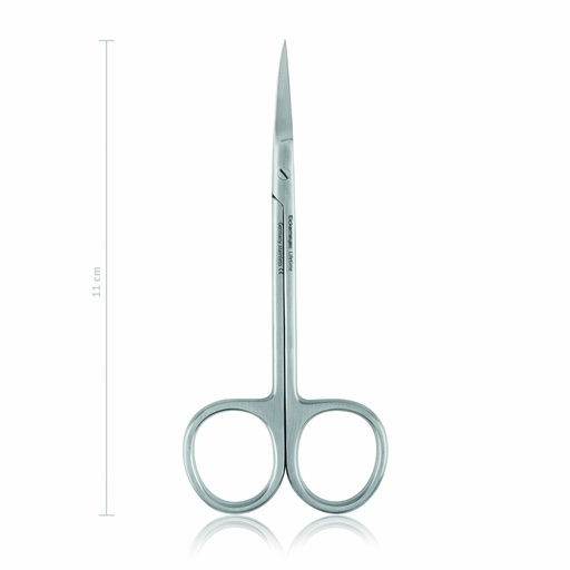 [110711] Ciseaux, fins, 11 cm, courbés, pointus
