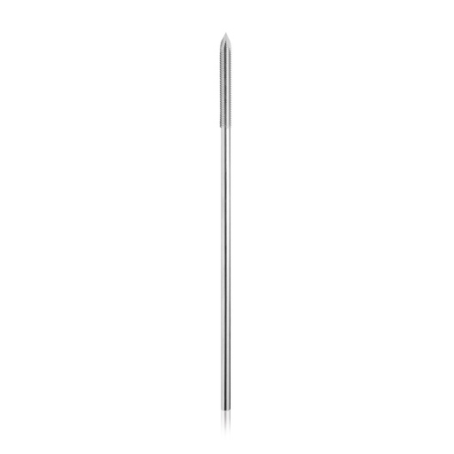 [180503] Steinmann-Nagel mit aufgesetztem Gewinde vorn, D= 1,6 mm, 75 mm Länge 