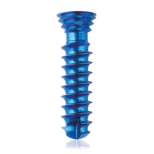 [185593] Titan- Verriegelungsschraube Ø4.0x 16mm  multidirektional, blau, Torx 10, selbstbohrend, selbsschneidend