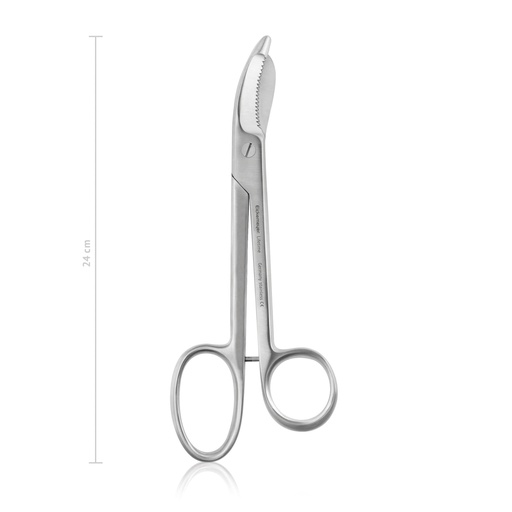 [123224] Bandage and plaster scissors Bruns, 24 cm, serrated 