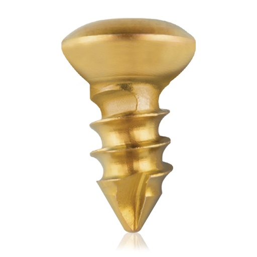 [19105700] Cortical Screw, D=3,5mm; L= 6 mm, self tapping, titanium, total length: 8 mm