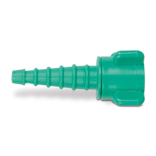 [E213175003] Boquilla de conexión verde, plásticoadaptador de abeto en manguera de 3/8 "