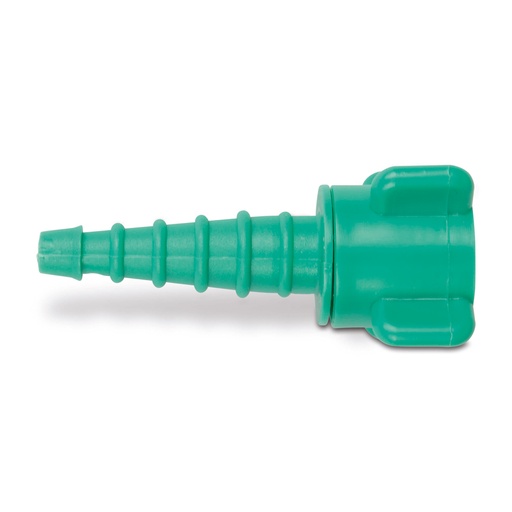 [E213175003] Buse de raccordement verte en plastique Adaptateur pour tuyau d'épicéa de 3/8"