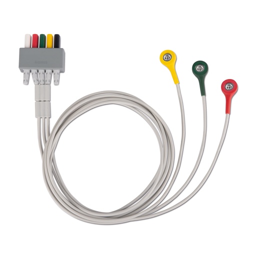 [E32190003] ECG cable with 3 leads for LifeVet 8M/C/12M
